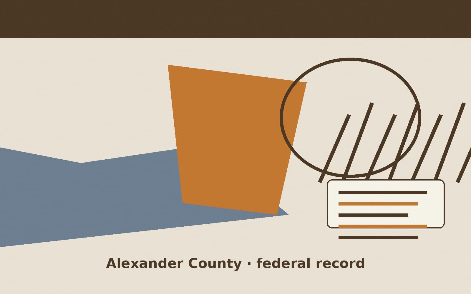 Public notice. Alexander County, Illinois, has a federal award on the public books. On September 16, 2026, the Department of Transportation recorded a formula grant of $38,070.80.