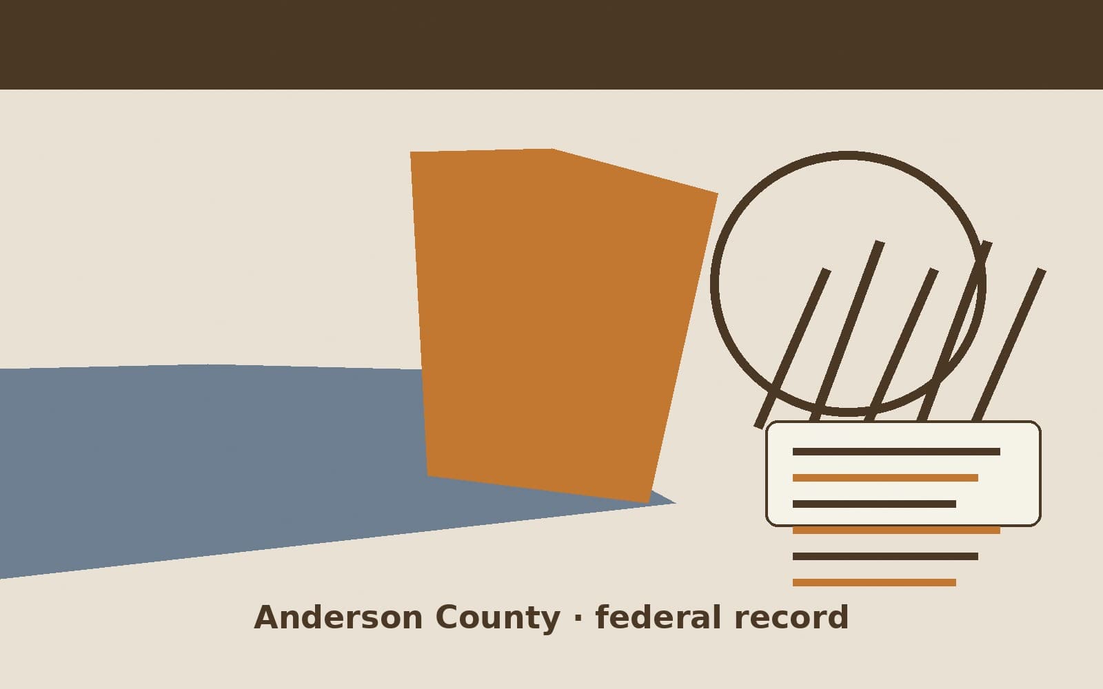 Public notice. Anderson County, Kentucky, has a federal award on the public books. On August 25, 2026, the Department of Veterans Affairs recorded a delivery order of $18,878.66. T