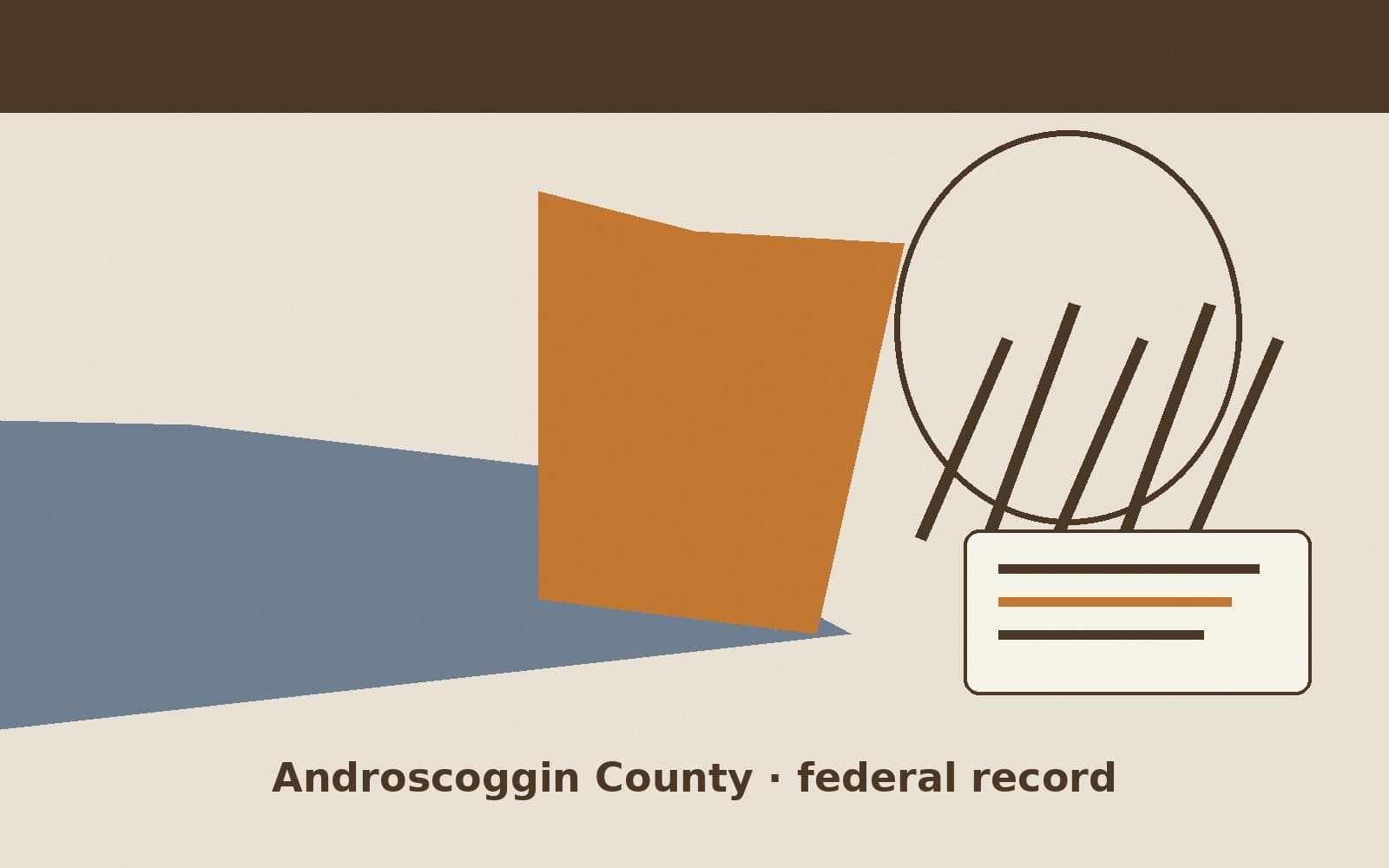 Public notice. Androscoggin County, Maine, has a federal award on the public books. On September 22, 2026, the Department of Homeland Security recorded a purchase order of $27,904.