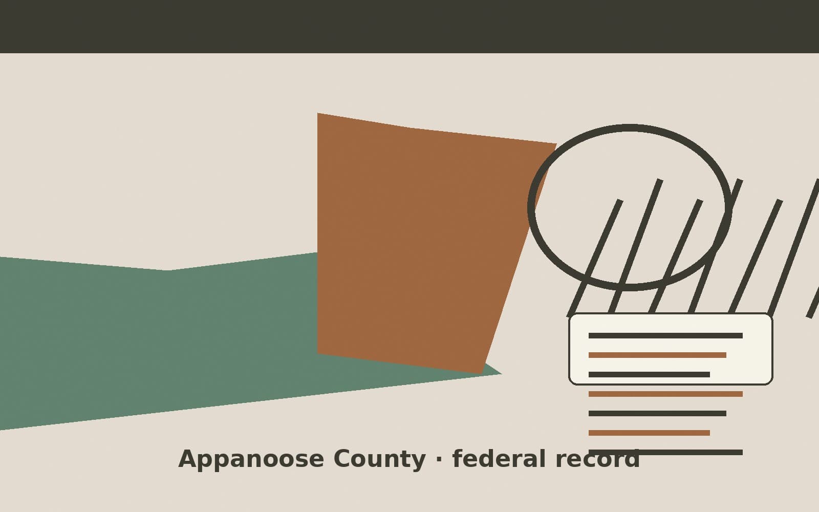 Public notice. Appanoose County, Iowa, has a federal award on the public books. On August 19, 2026, the Department of Education recorded a formula grant of $38,200. The office on t