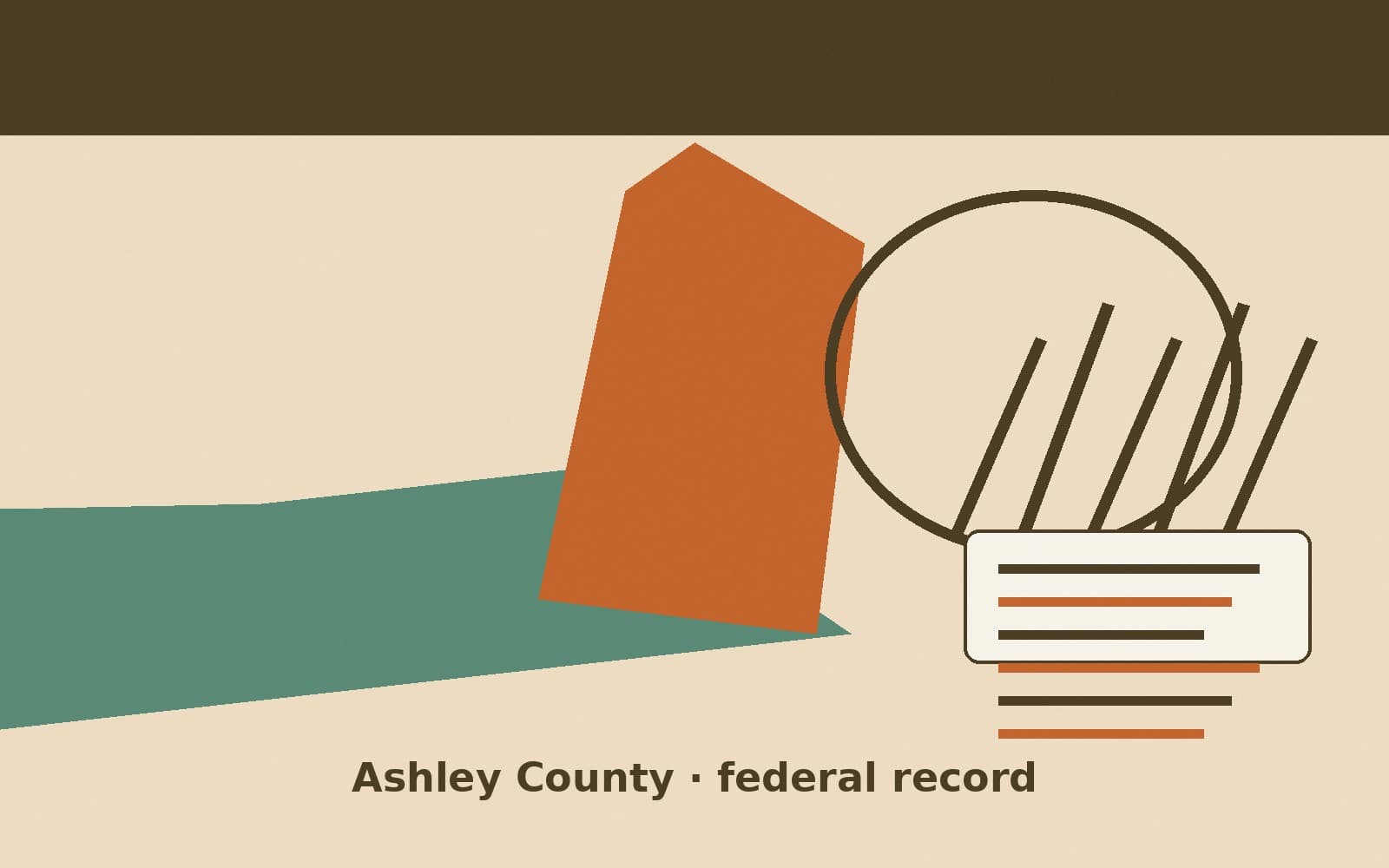 Public notice. Ashley County, Arkansas, has a federal award on the public books. On September 17, 2026, the Department of Transportation recorded a formula grant of $1,706,860. The