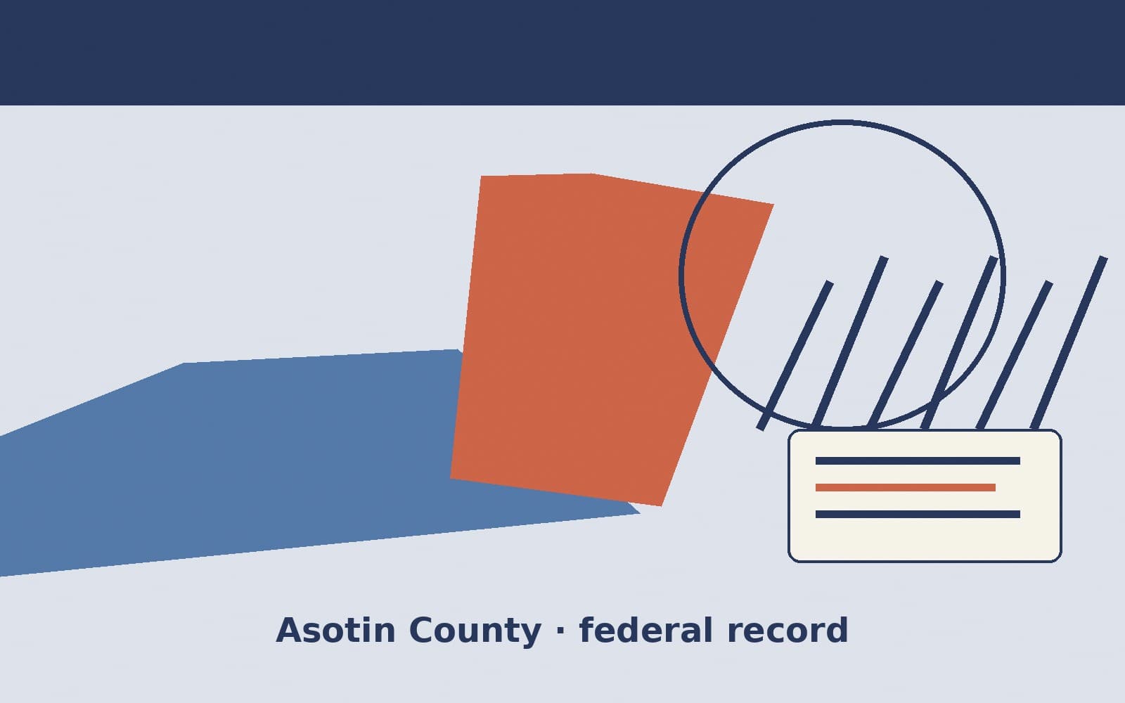 Public notice. Asotin County, Washington, has a federal housing payment on the public books. On August 4, 2026, the Department of Housing and Urban Development recorded a $75,102 t