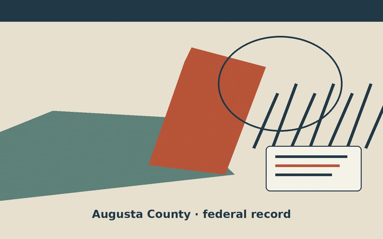 Public notice. Augusta County, Virginia, has a federal award on the public books. On September 30, 2026, the Department of Agriculture recorded a delivery order of $281,454. The of
