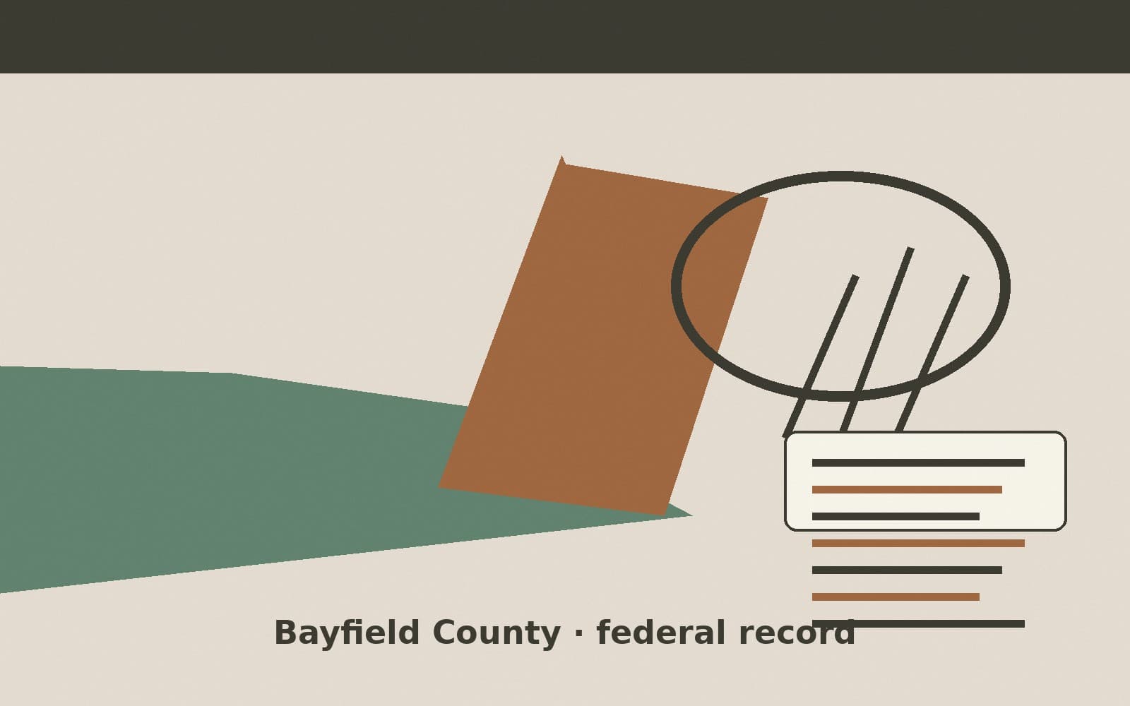 Public notice. Bayfield County, Wisconsin, has a federal award on the public books. On September 29, 2026, the Department of Agriculture recorded a delivery order of $10,999.49. Th