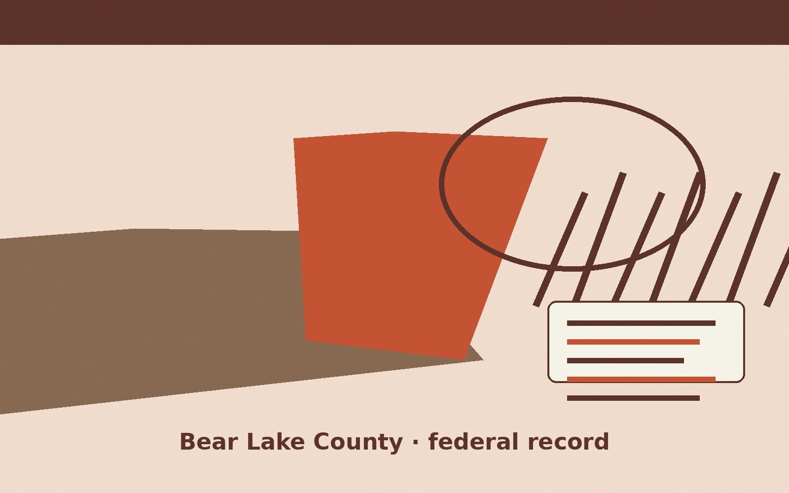 Public notice. Bear Lake County, Idaho, has a federal award on the public books. On September 8, 2026, the Department of Transportation recorded a formula grant of $270,567.20. The