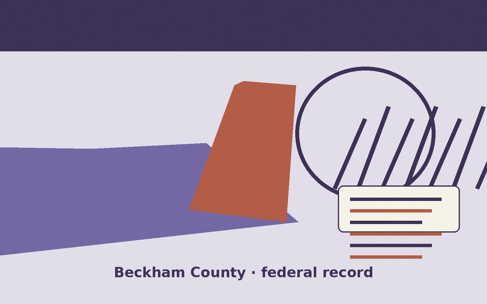 Public notice. Beckham County, Oklahoma, has a federal award on the public books. On September 21, 2026, the Department of Transportation recorded a formula grant of $22,311.10. Th