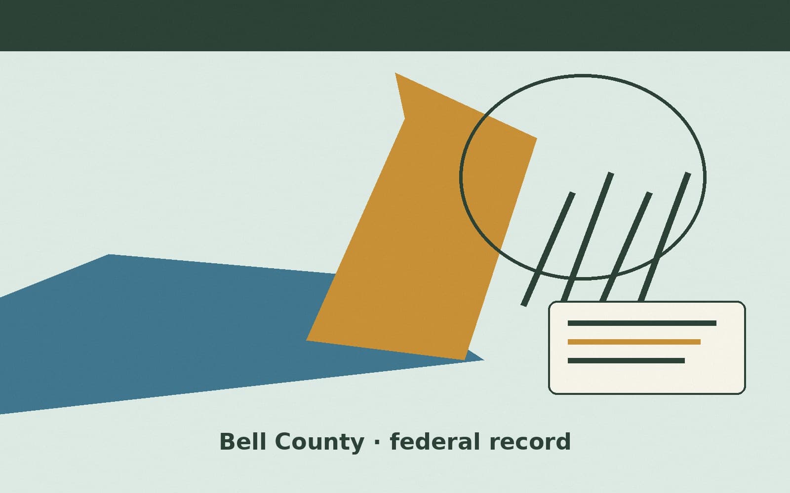 Public notice. Bell County, Kentucky, has a federal award on the public books. On September 25, 2026, the Department of the Interior recorded a definitive contract of $35,893. The