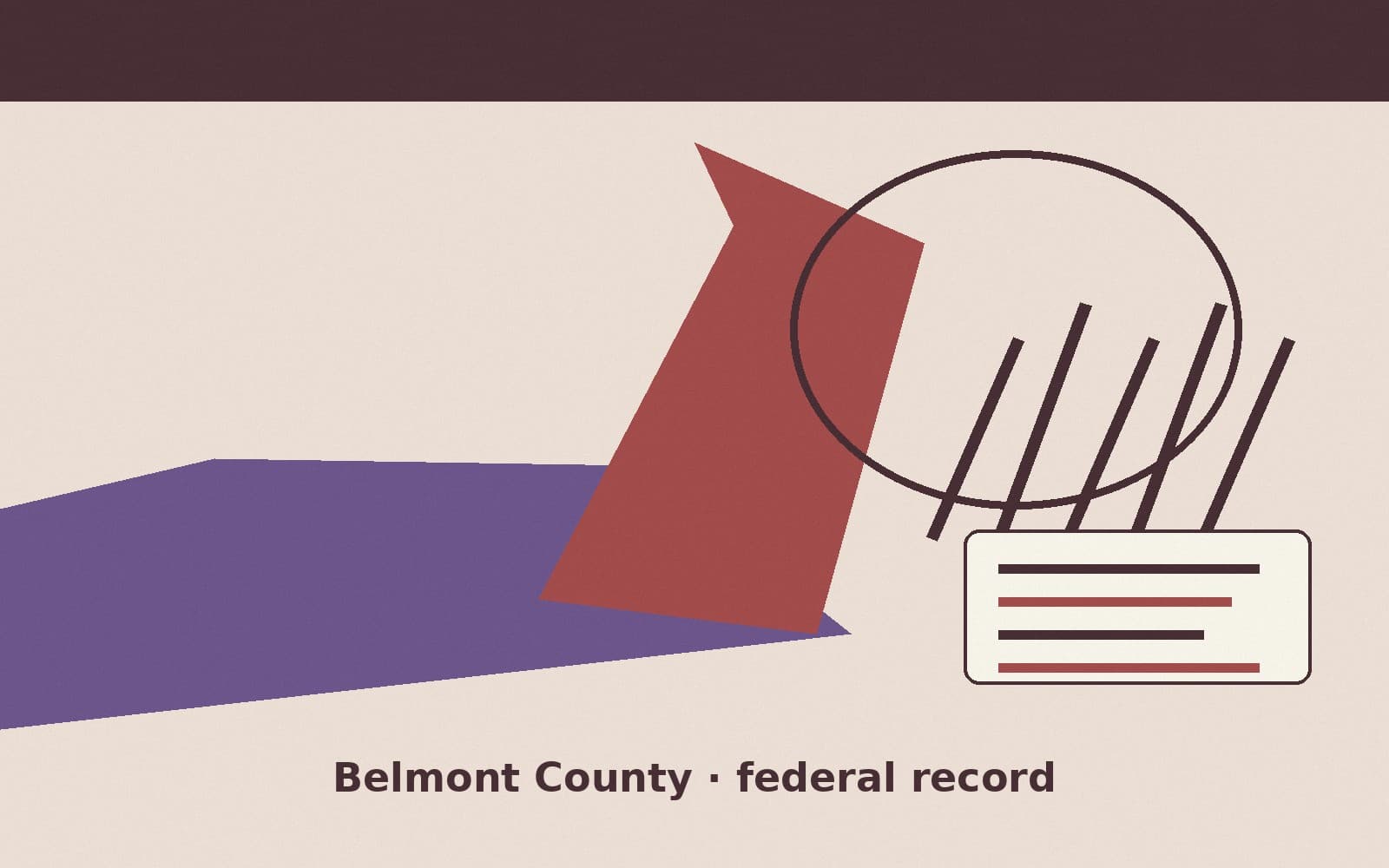 Public notice. Belmont County, Ohio, has a federal award on the public books. On September 21, 2026, the Department of Transportation recorded a formula grant of $530,650. The offi