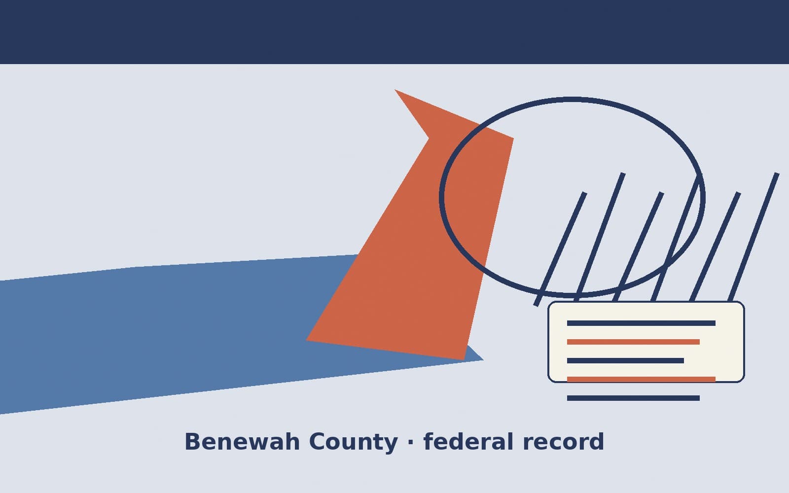 Public notice. Benewah County, Idaho, has a federal award on the public books. On September 8, 2026, the Department of Health and Human Services recorded a project grant of $350,00
