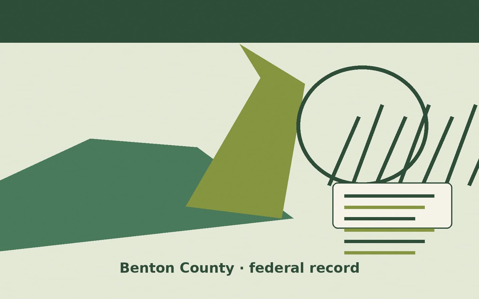 Public notice. Benton County, Iowa, has a federal award on the public books. On August 13, 2026, the Department of Agriculture recorded a project grant of $2,988. The office on the