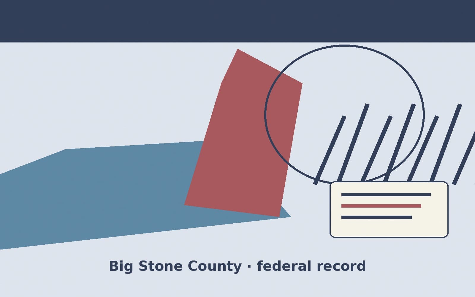 Public notice. Big Stone County, Minnesota, has a federal award on the public books. On August 24, 2026, the Department of the Interior recorded a purchase order of $3,250. The off