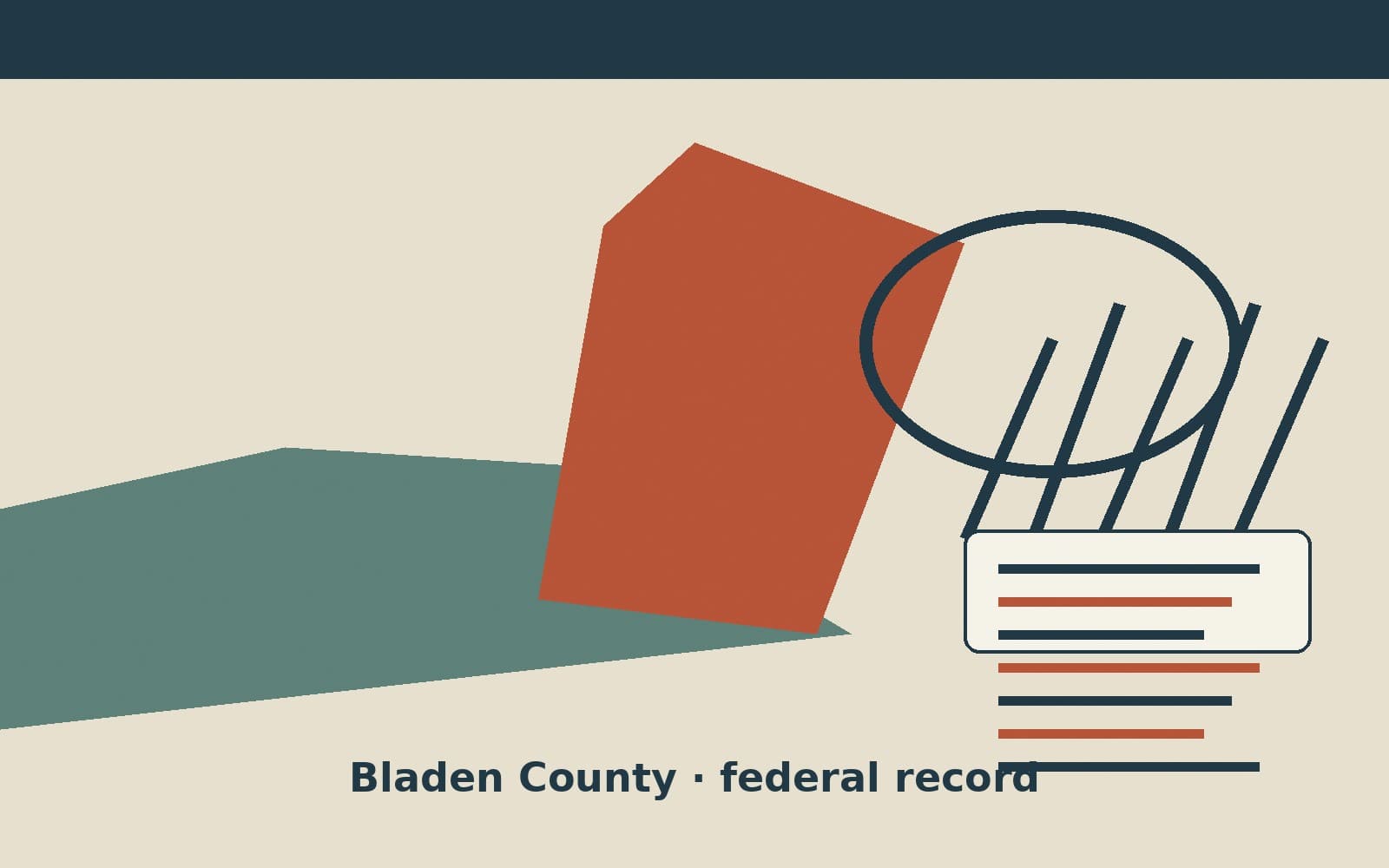 Public notice. Bladen County, North Carolina, has a federal award on the public books. On September 23, 2026, the Department of Health and Human Services recorded a project grant o