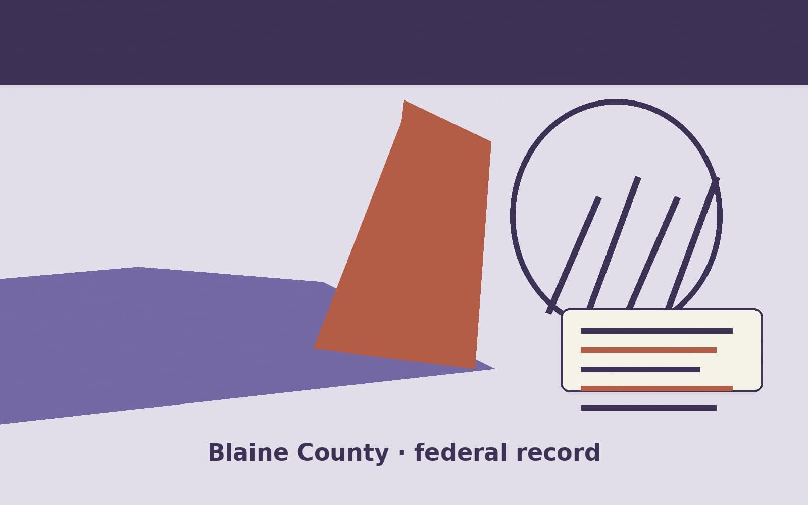 Public notice. Blaine County, Montana, has a federal award on the public books. On September 28, 2026, the Department of Health and Human Services recorded a purchase order of $132