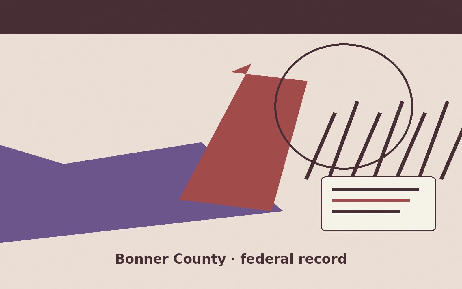 Public notice. Bonner County, Idaho, has a federal award on the public books. On September 17, 2026, the Department of Veterans Affairs recorded a delivery order of $30,364.50. The