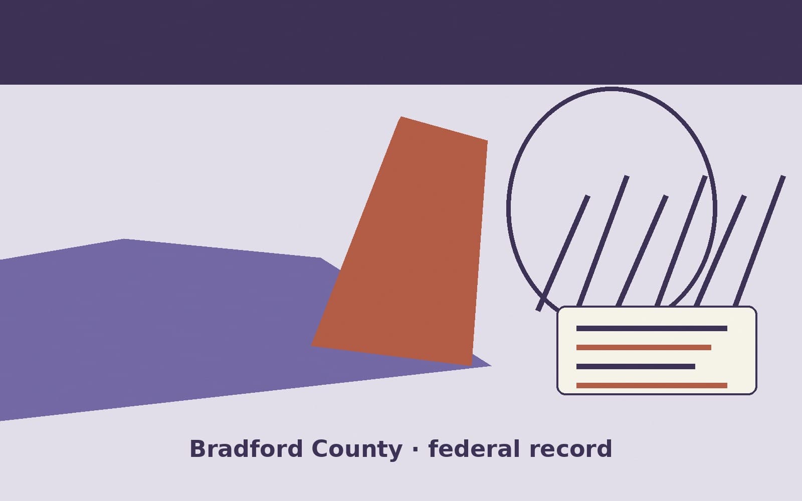 Public notice. Bradford County, Florida, has a federal award on the public books. On September 9, 2026, the Department of Justice recorded a purchase order of $60,000. The office o