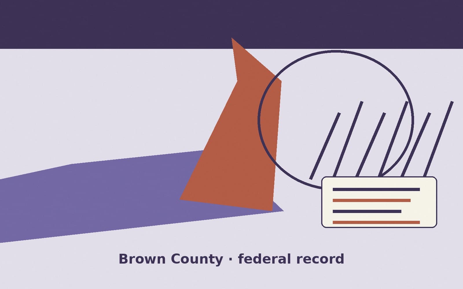 Public notice. Brown County, Kansas, has a federal award on the public books. On September 16, 2026, the Department of Health and Human Services recorded a purchase order of $4,595