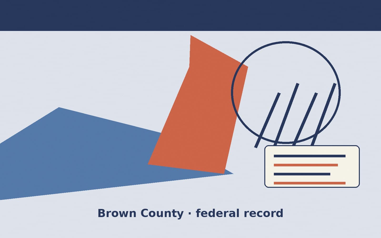 Public notice. Brown County, Texas, has a federal award on the public books. On September 17, 2026, the Department of Veterans Affairs recorded a purchase order of $50,365.68. The