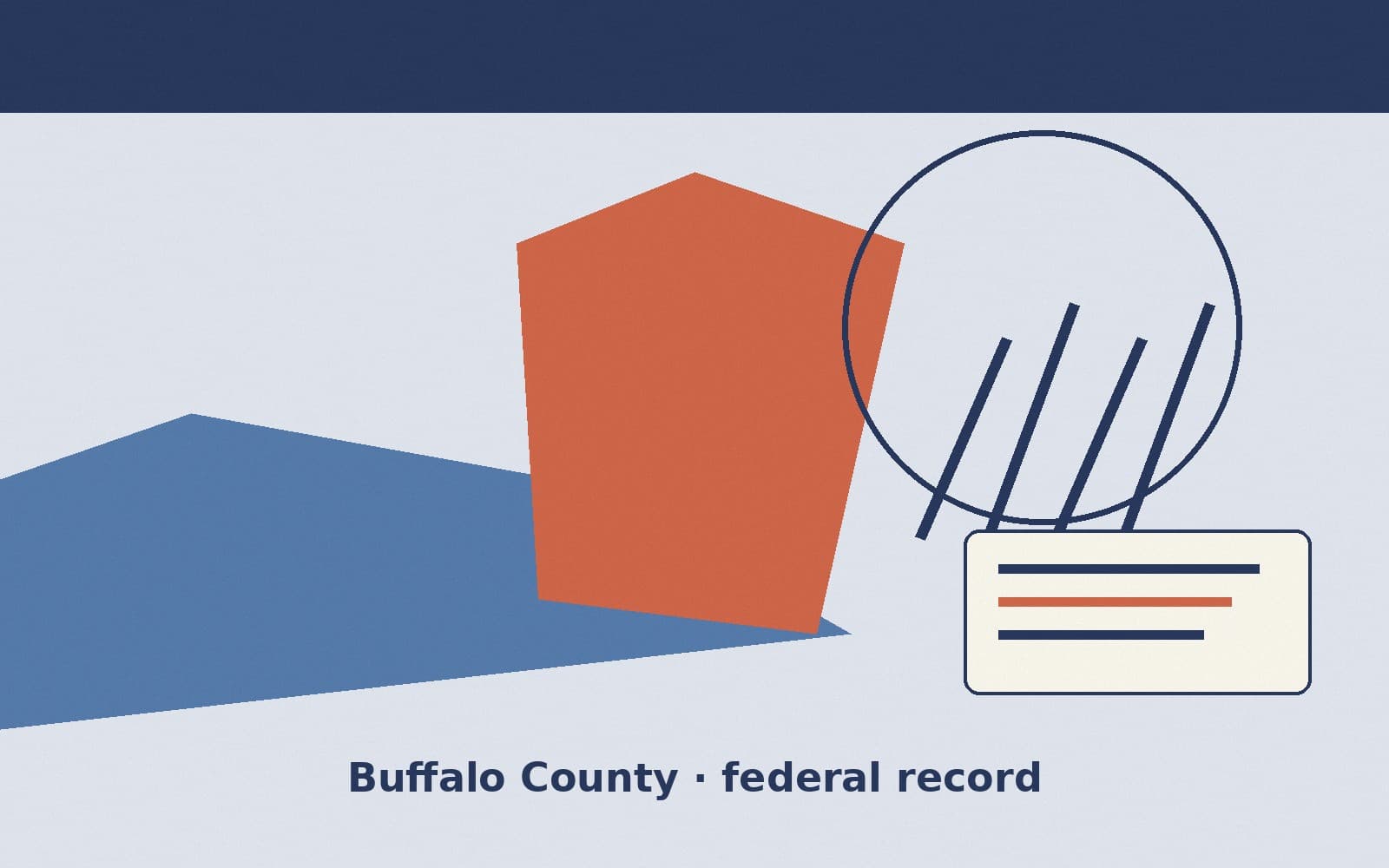 Public notice. Buffalo County, Wisconsin, has a federal award on the public books. On September 14, 2026, the Department of Transportation recorded a formula grant of $1,140,376.68