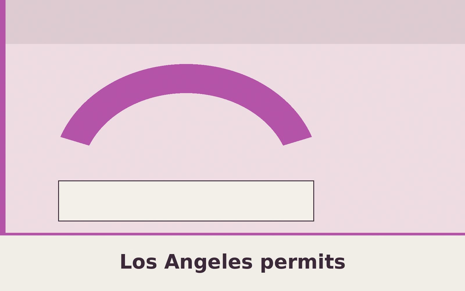 Public notice. Los Angeles Building and Safety's issued-permits file has no rows with an issue date from September 27, 2026, through October 3, 2026. The newest issue date in the f
