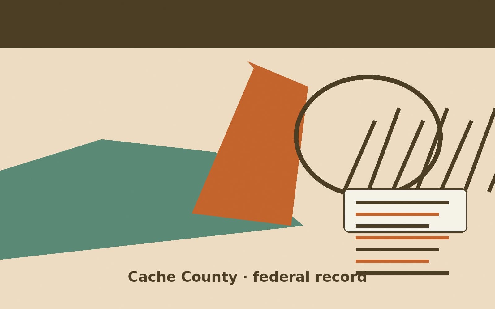 Public notice. Cache County, Utah, has a federal award on the public books. On September 29, 2026, the Department of Agriculture recorded a purchase order of $131,280. The office o