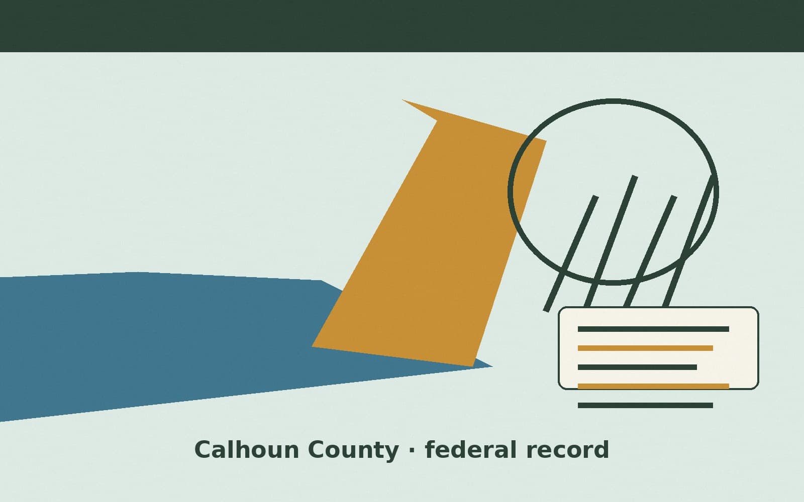 Public notice. Calhoun County, Alabama, has a federal award on the public books. On September 29, 2026, the Department of Homeland Security recorded a blanket-purchase call of $3,5