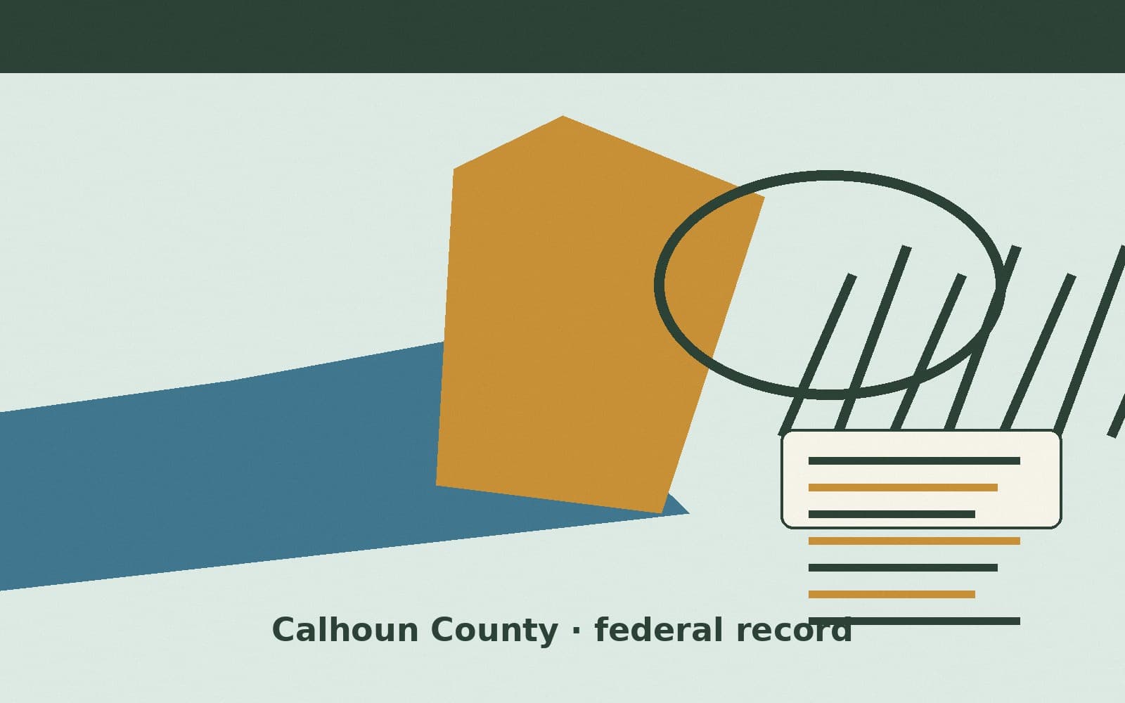 Public notice. Calhoun County, Georgia, has a federal award on the public books. On August 25, 2026, the Department of Agriculture recorded a project grant of $179,307. The office