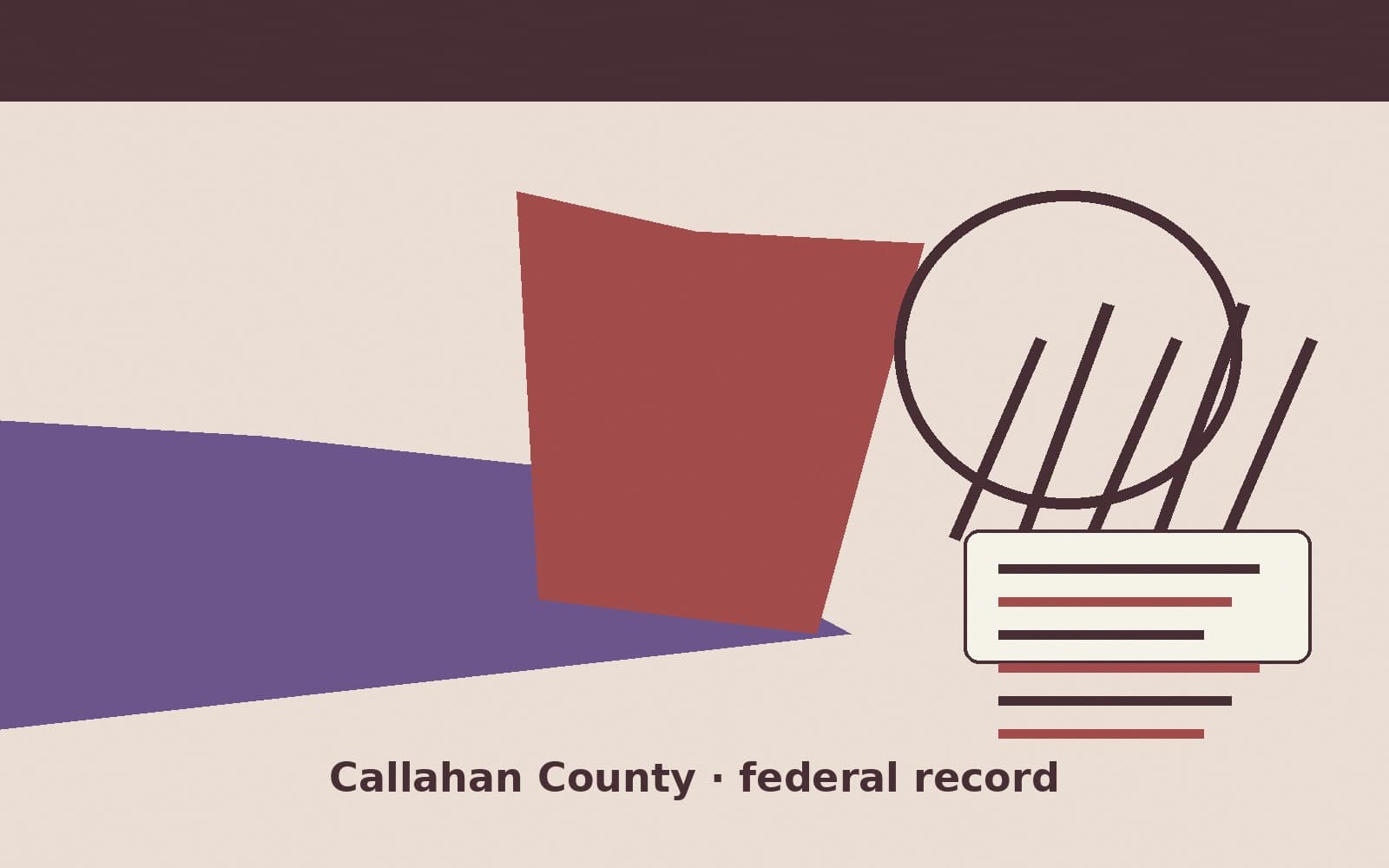 Public notice. Callahan County, Texas, has a federal award on the public books. On September 22, 2026, the Department of Transportation recorded a project grant of $20,000,000. The