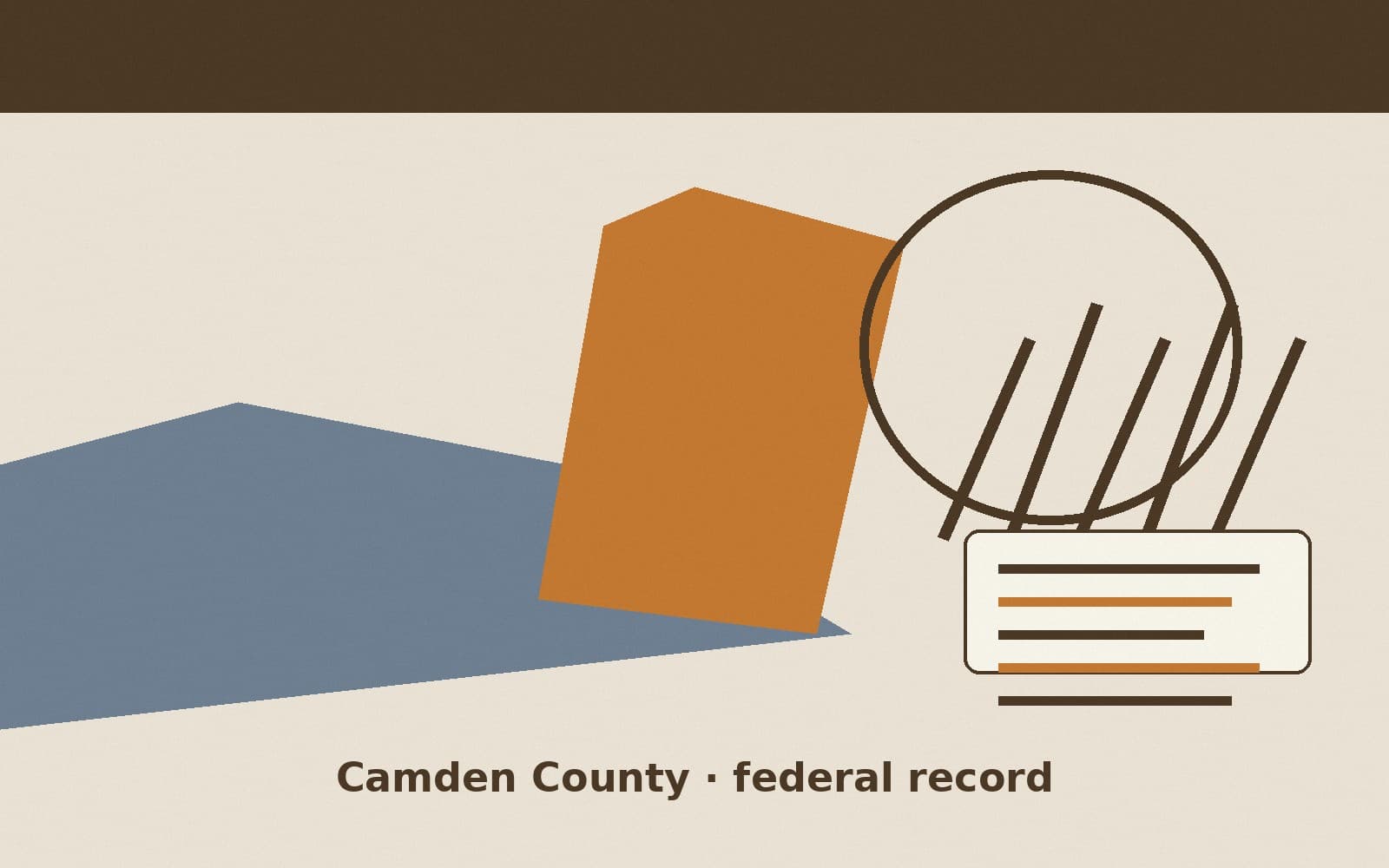 Public notice. Camden County, North Carolina, has a federal award on the public books. On September 21, 2026, the Department of Transportation recorded a formula grant of $1,331,59