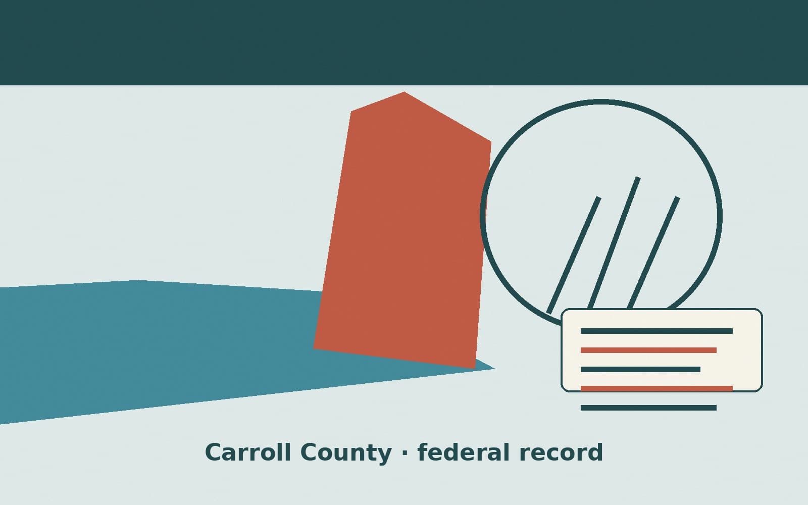 Public notice. Carroll County, Georgia, has a federal award on the public books. On September 23, 2026, the Department of Transportation recorded a formula grant of $25,116.30. The