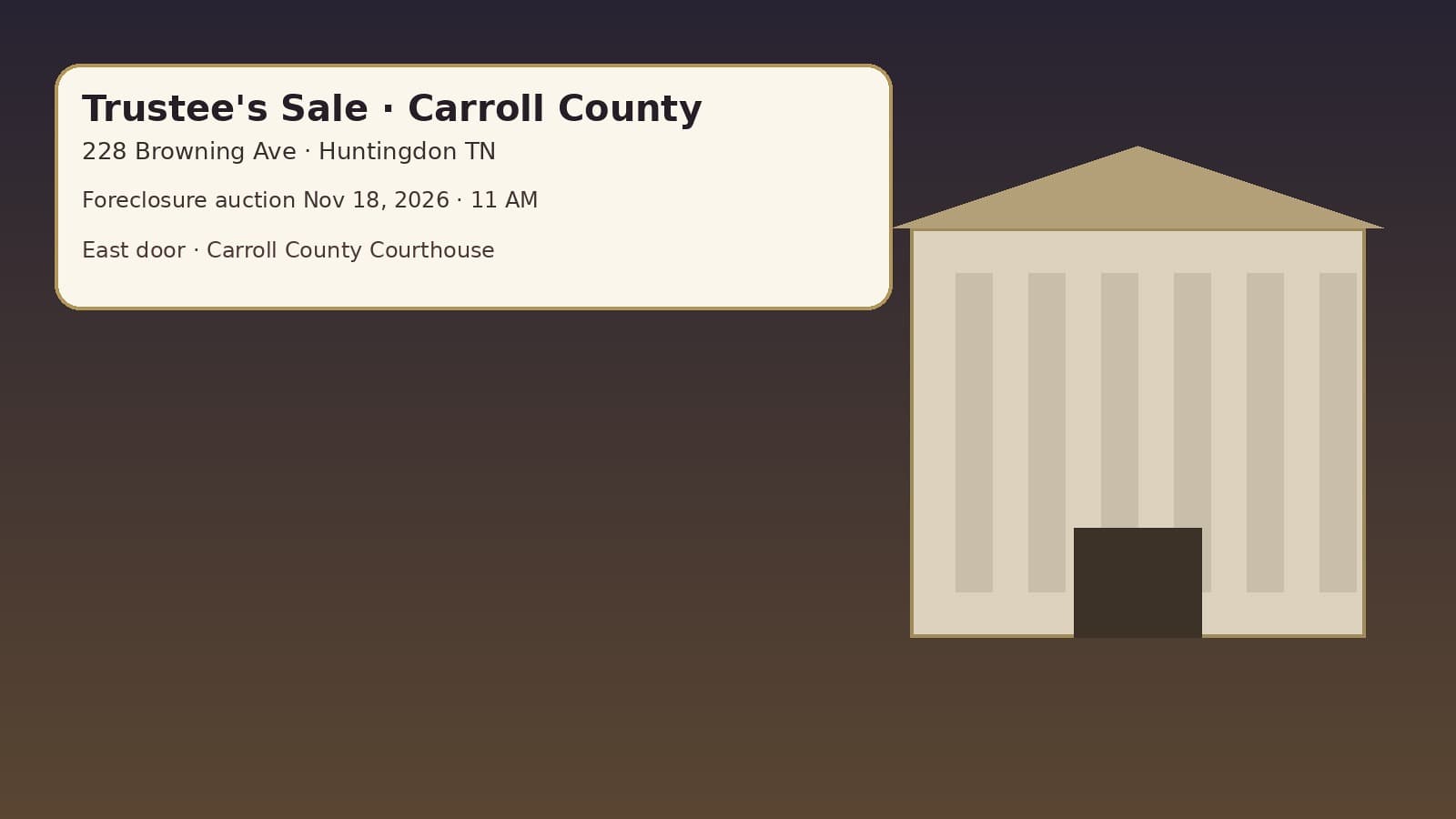 Notice Nearby courts desk paper mural — October 4, 2026