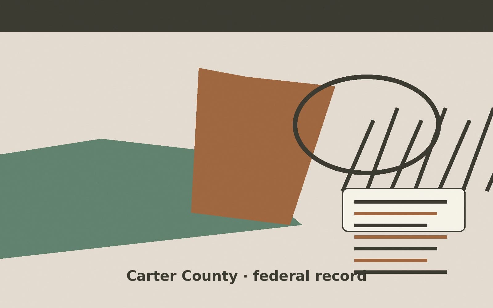 Public notice. Carter County, Kentucky, has a federal award on the public books. On September 23, 2026, the Department of Health and Human Services recorded a project grant of $366