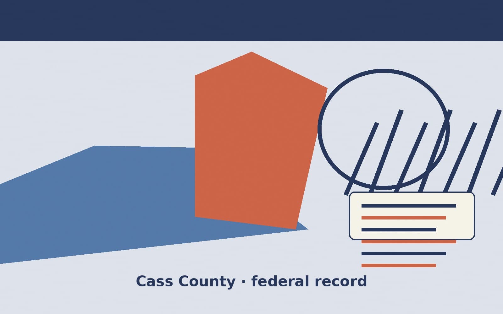 Public notice. Cass County, Indiana, has a federal award on the public books. On September 15, 2026, the Department of Health and Human Services recorded a project grant of $500,00