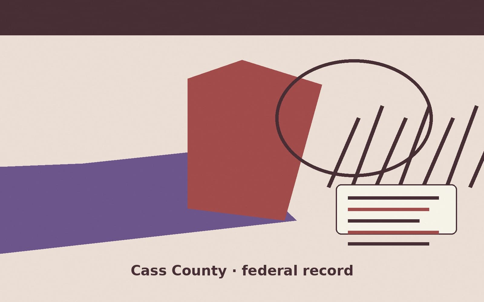 Public notice. Cass County, North Dakota, has a federal award on the public books. On October 1, 2026, the Department of Veterans Affairs recorded a delivery order of $238,261.14.