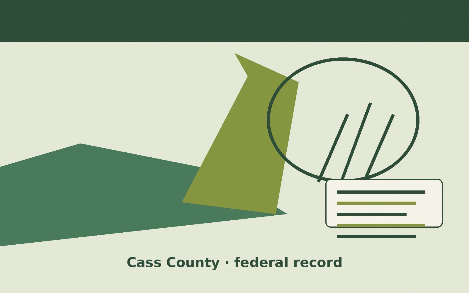 Public notice. Cass County, Nebraska, has a federal award on the public books. On September 22, 2026, the Department of Transportation recorded a formula grant of $1,756,063. The o