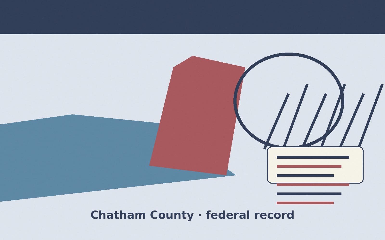 Public notice. Chatham County, North Carolina, has a federal award on the public books. On September 25, 2026, the Department of Homeland Security recorded a delivery order of $49,