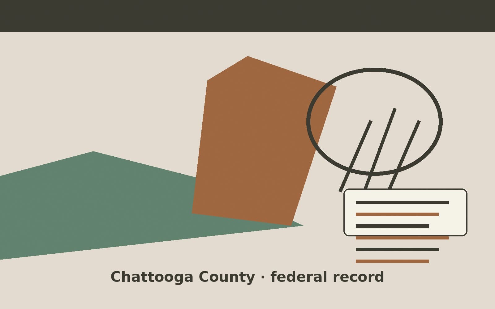 Public notice. Chattooga County, Georgia, has a federal award on the public books. On August 18, 2026, the Department of Housing and Urban Development recorded a formula grant of $