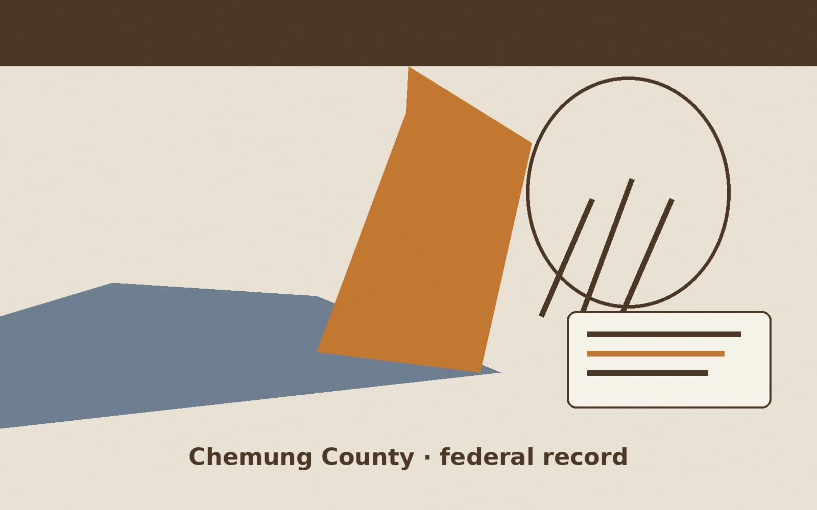 Public notice. Chemung County, New York, has a federal award on the public books. On September 16, 2026, the Department of Transportation recorded a project grant of $11,080,483. T