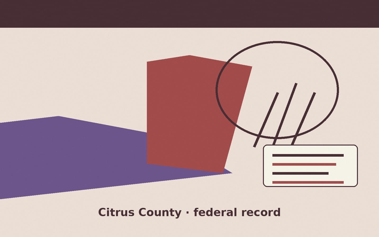 Public notice. Citrus County, Florida, has a federal award on the public books. On September 28, 2026, the Department of Veterans Affairs recorded a purchase order of $24,548.35. T