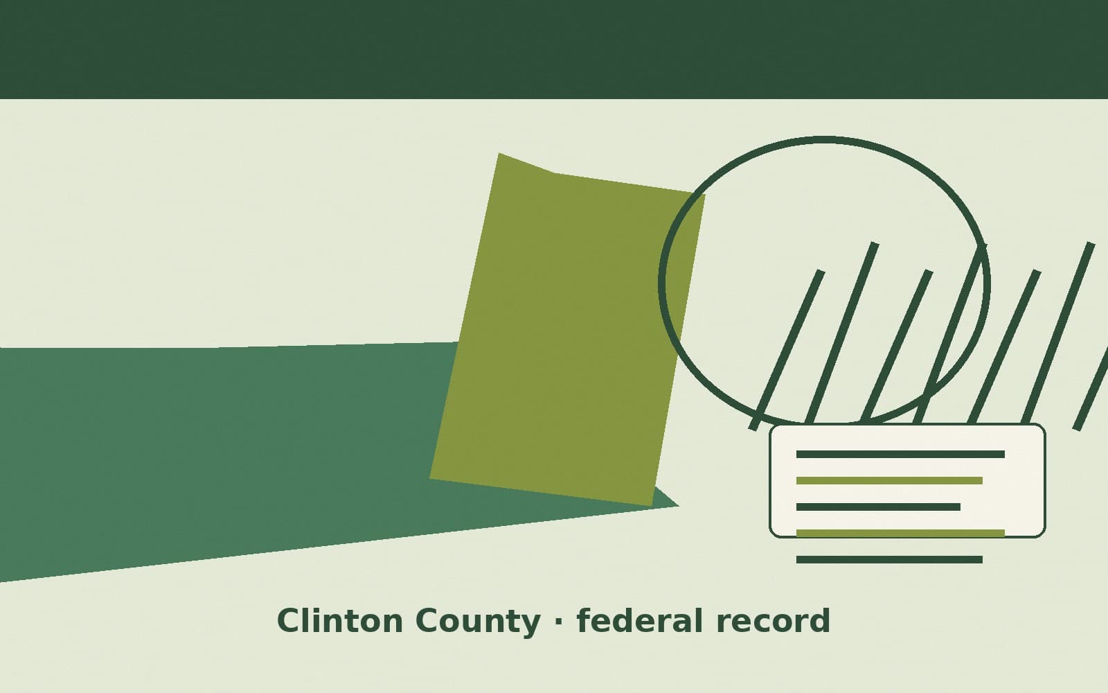 Public notice. Clinton County, Iowa, has a federal award on the public books. On September 15, 2026, the Department of Transportation recorded a formula grant of $1,175,549.60. The