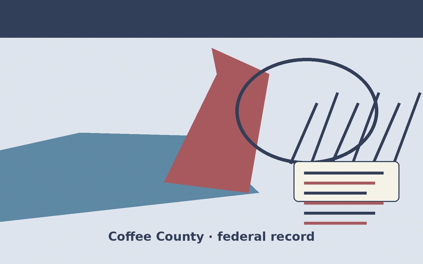 Public notice. Coffee County, Georgia, has a federal award on the public books. On September 24, 2026, the General Services Administration recorded a delivery order of $8,507. The
