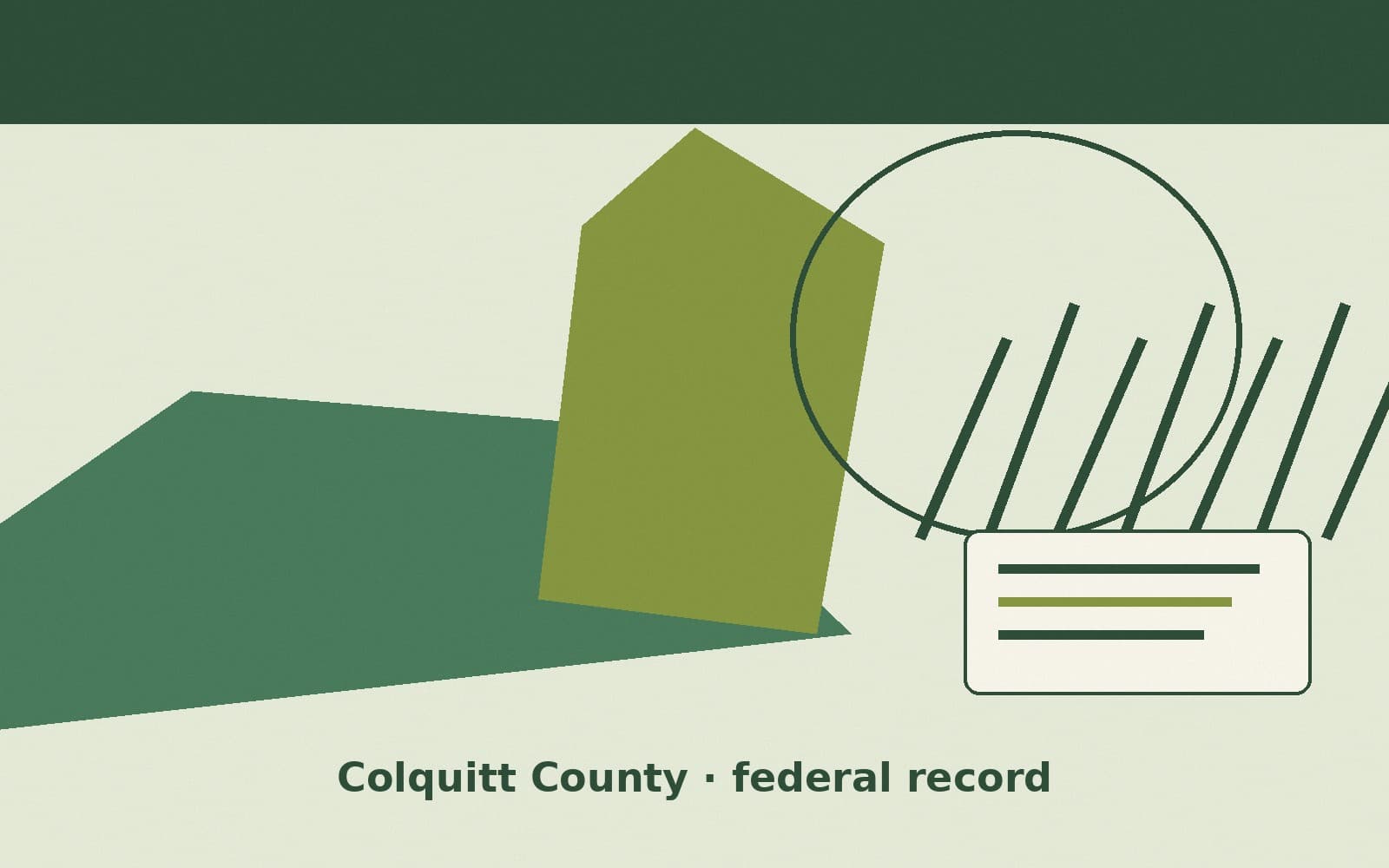 Public notice. Colquitt County, Georgia, has a federal award on the public books. On September 24, 2026, the Department of Agriculture recorded a purchase order of $16,362.18. The
