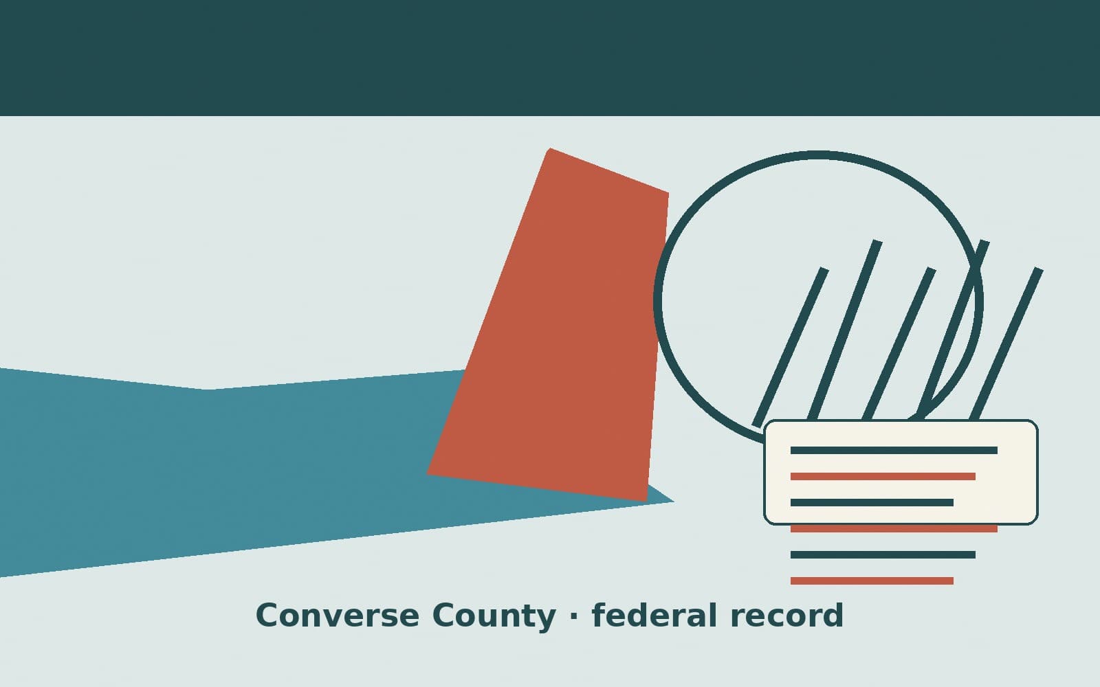 Public notice. Converse County, Wyoming, has a federal award on the public books. On September 22, 2026, the Department of Transportation recorded a formula grant of $18,098. The o