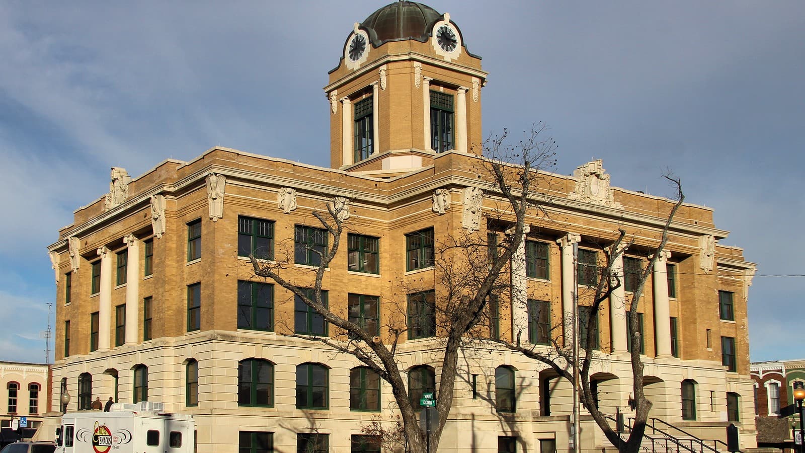 The Cooke County Courthouse in Gainesville, Texas, in 2015 (file photo).