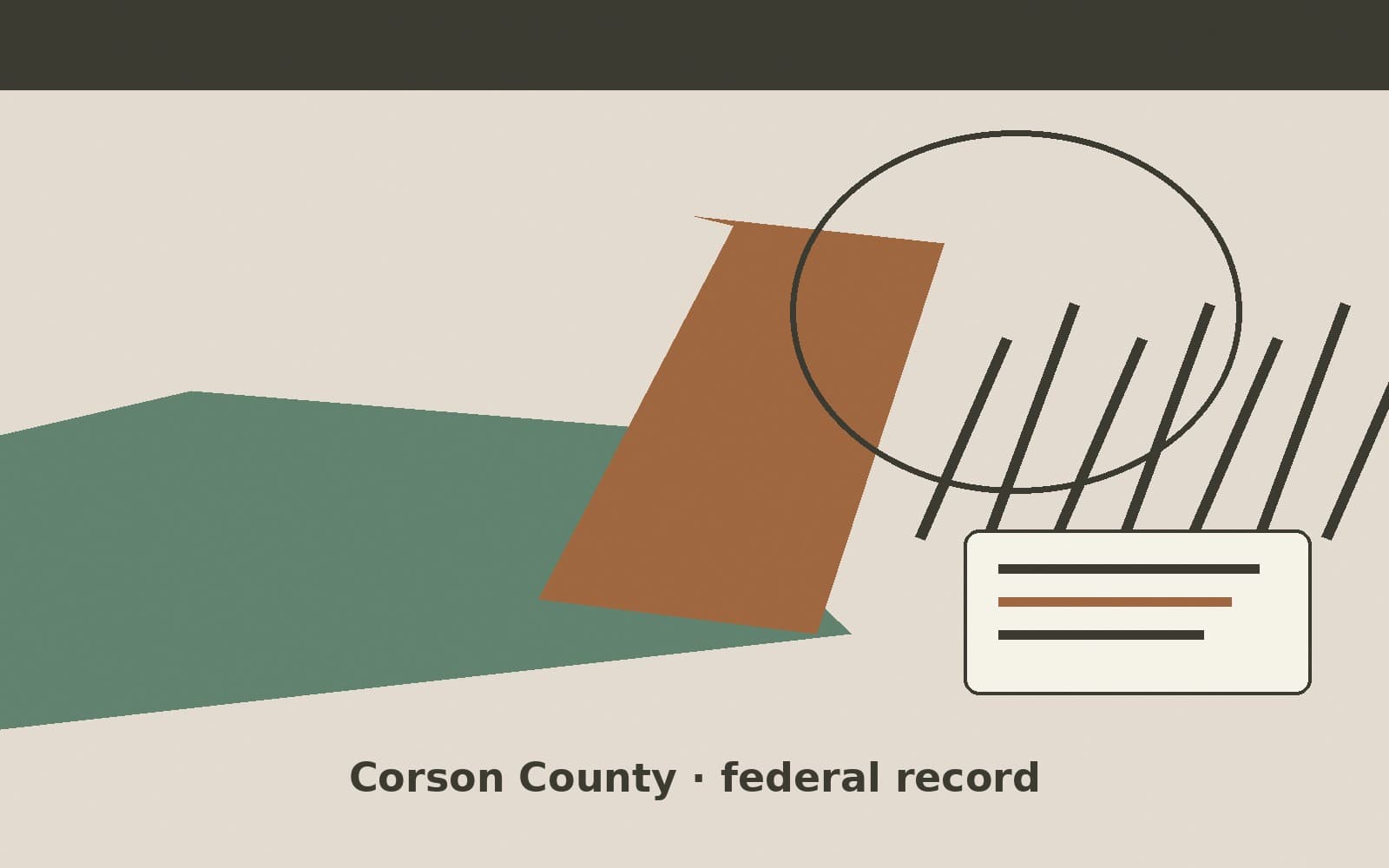 Public notice. Corson County, South Dakota, has a federal award on the public books. On September 3, 2026, the Department of Transportation recorded a formula grant of $1,077,053.2