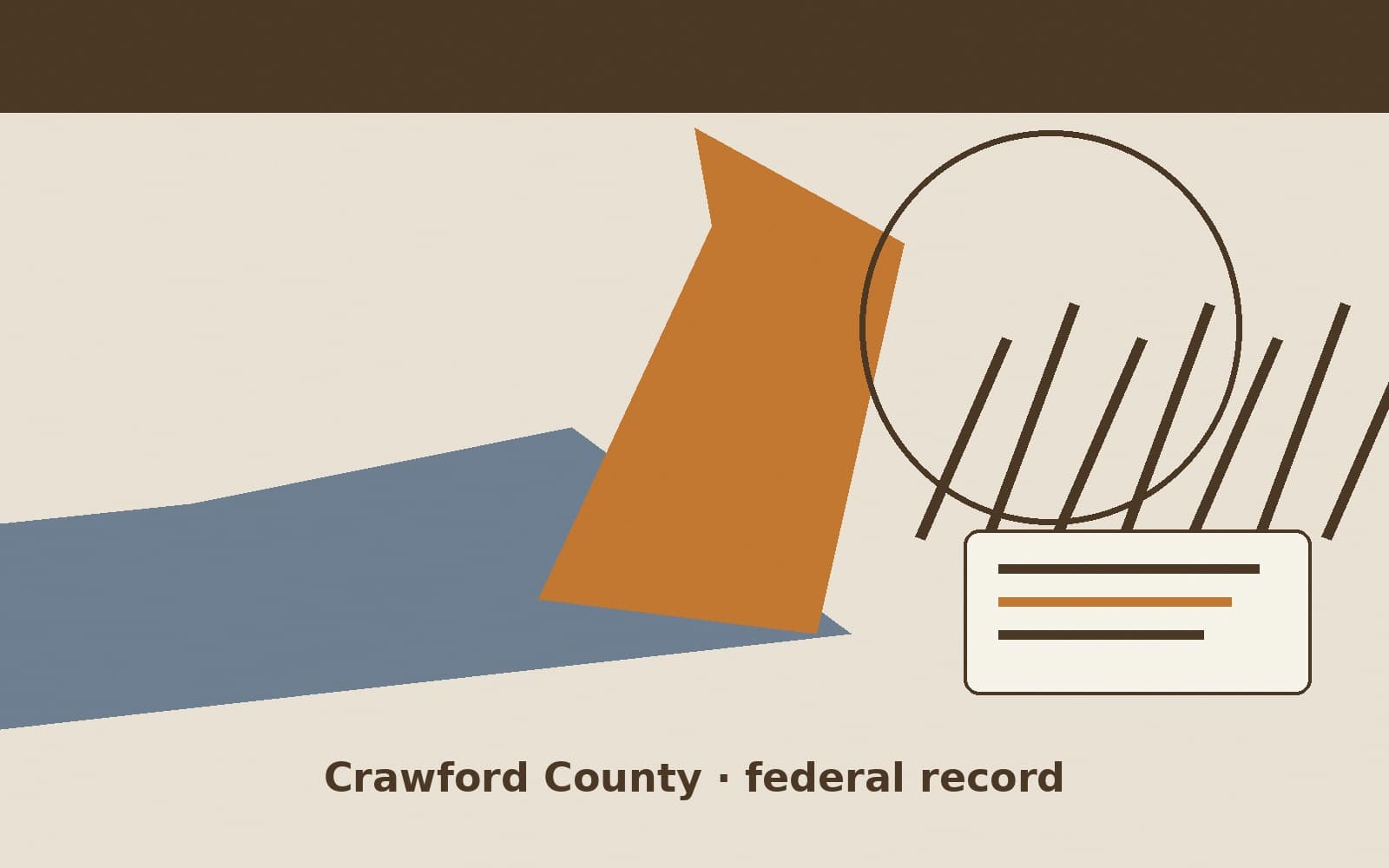 Public notice. Crawford County, Arkansas, has a federal award on the public books. On September 17, 2026, the Department of Transportation recorded a formula grant of $9,384,241.28