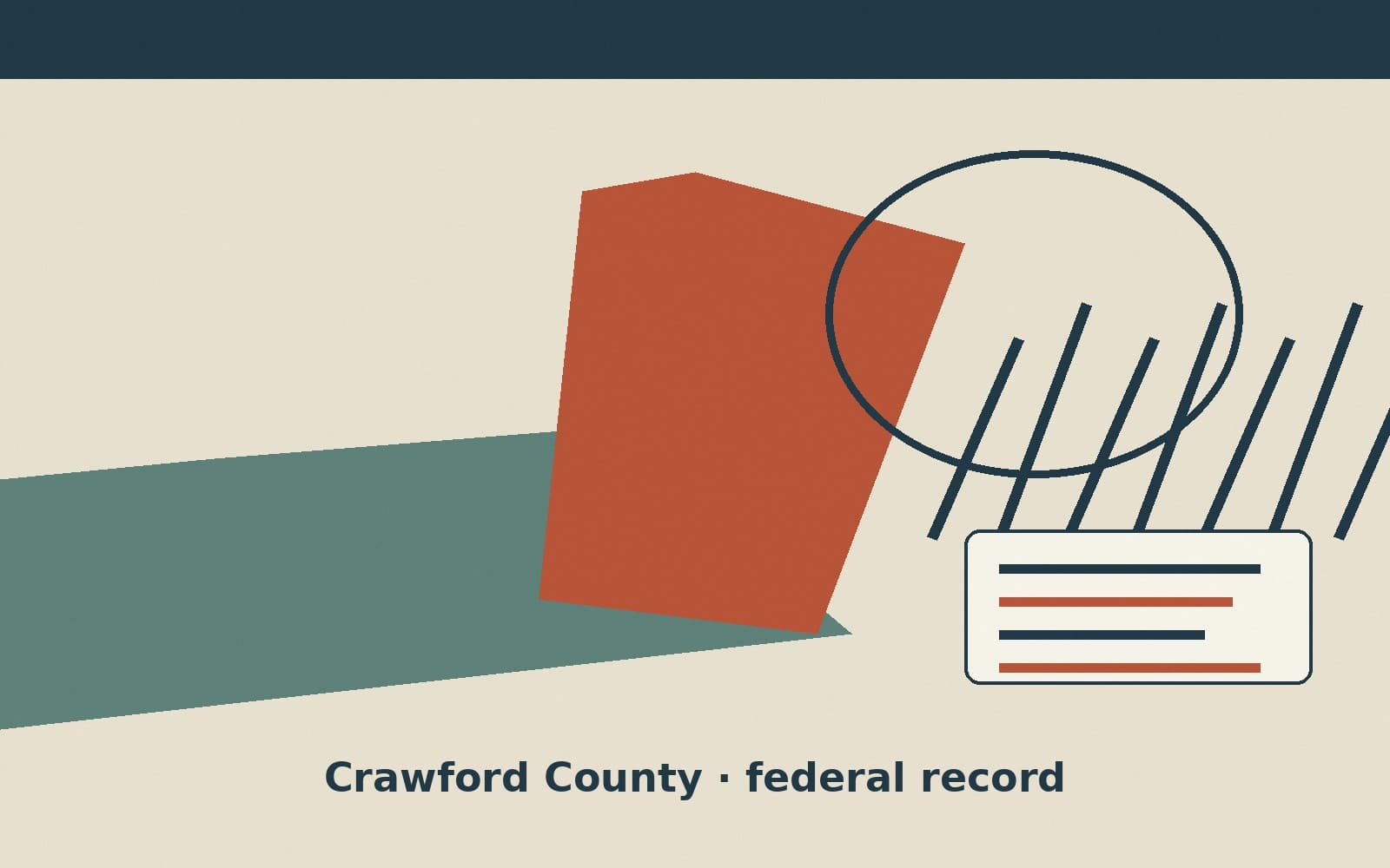 Public notice. Crawford County, Missouri, has a federal award on the public books. On September 24, 2026, the Department of Health and Human Services recorded a project grant of $7