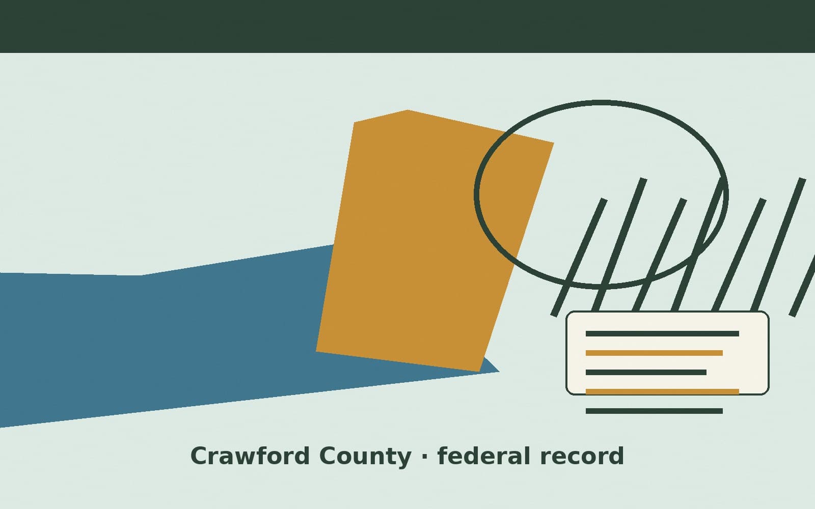 Public notice. Crawford County, Pennsylvania, has a federal award on the public books. On September 17, 2026, the Department of Transportation recorded a delivery order of $284,573
