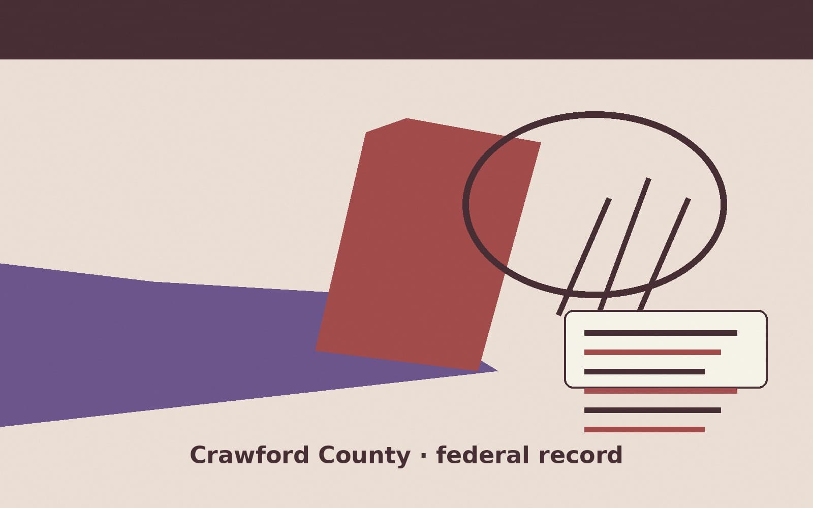 Public notice. Crawford County, Wisconsin, has a federal award on the public books. On September 4, 2026, the Department of Transportation recorded a formula grant of $2,975,841.12
