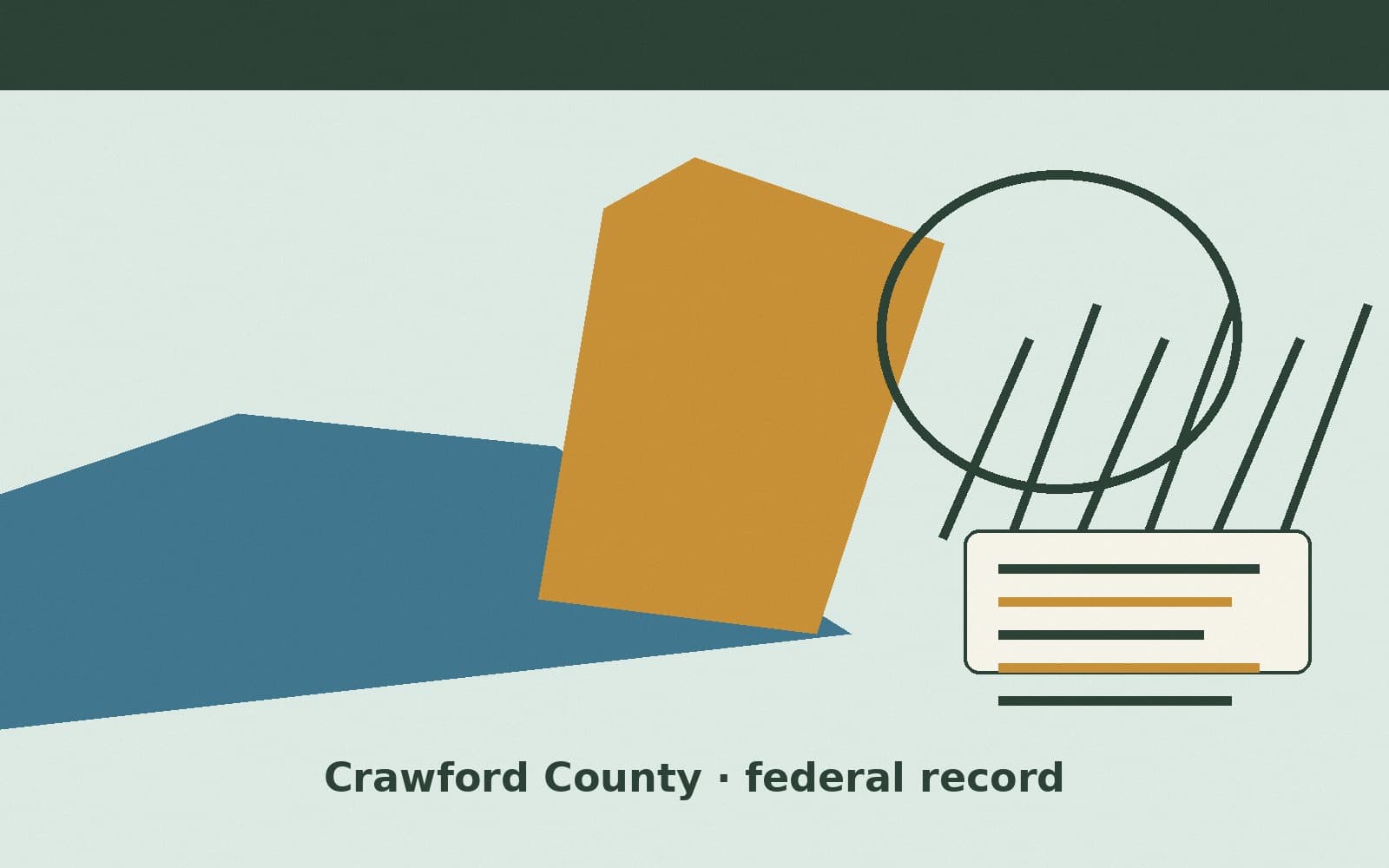 Public notice. Crawford County, Indiana, has a federal award on the public books. On September 23, 2026, the Department of Transportation recorded a formula grant of $190,400. The