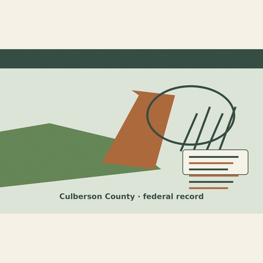 Culberson NN Wonalert Desert Road bid